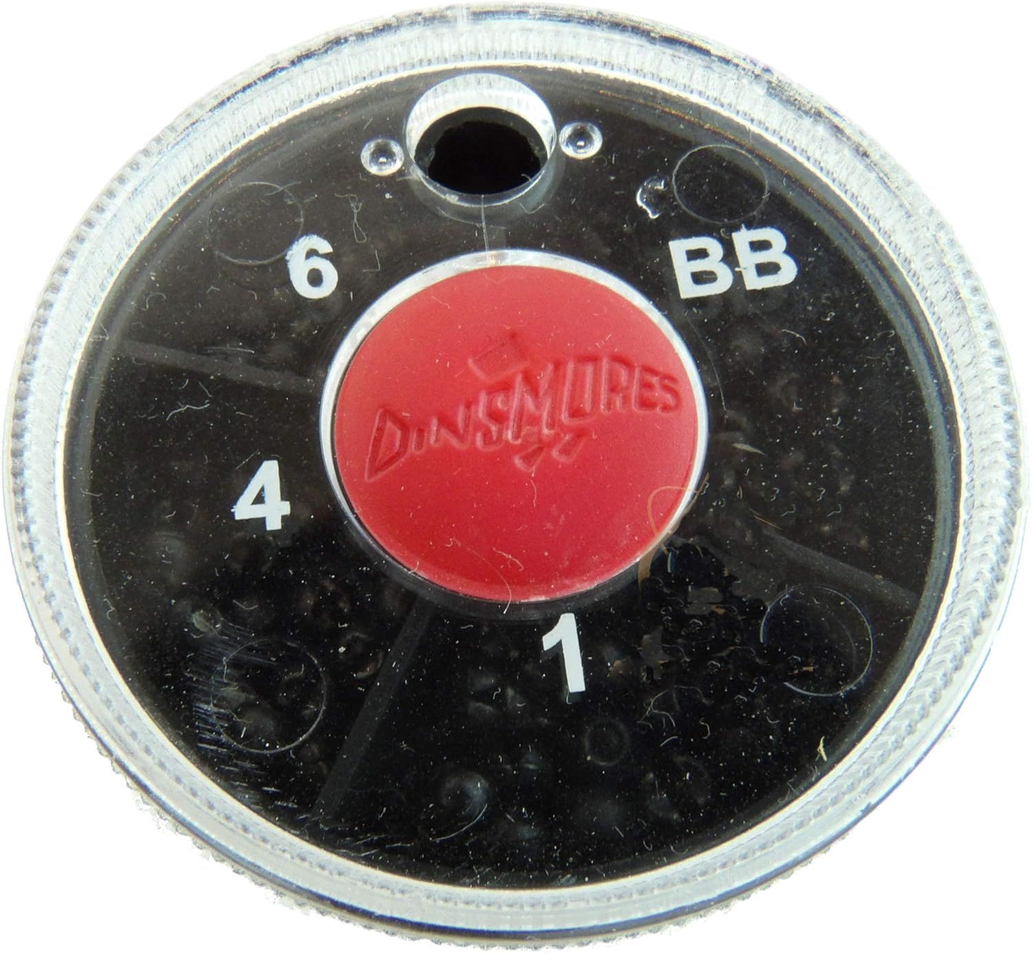 Dinsmore 4 Shot Super Soft Split Shot Tin for Fly Fishing (BB–06)