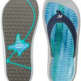Korkers Tarpon Fish Flips non-slip fishing sandals ideal for wet wading and boat trips