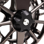 A close-up shot of the drag mechanism for the Lamson Guru E fly reel at Angles Sports